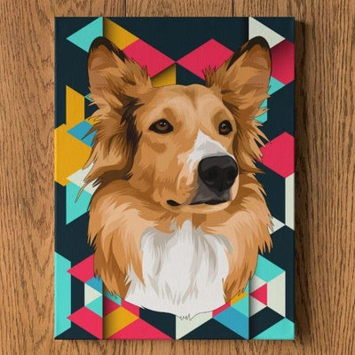 chien-francais-tricolore-art