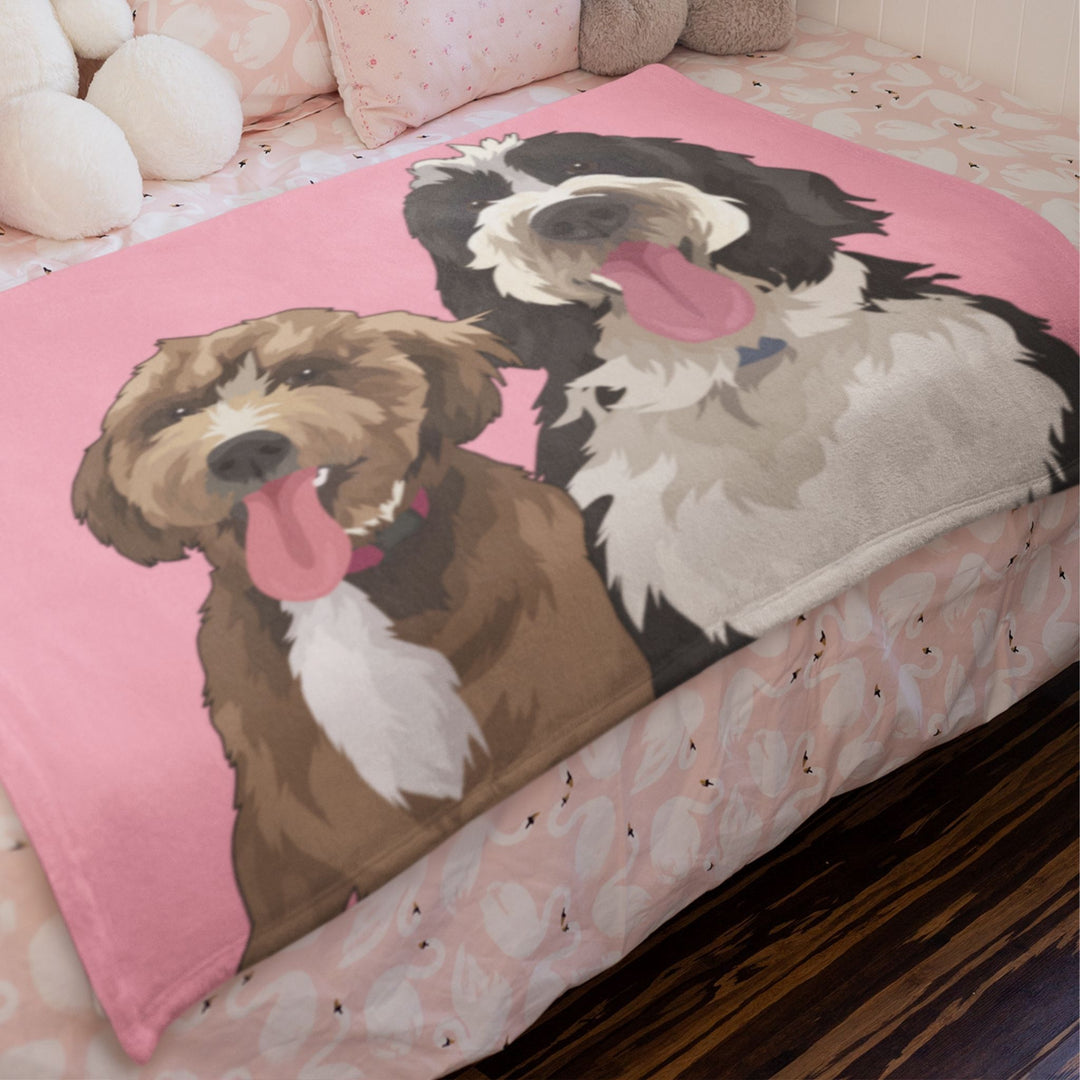 Personalized Dog Blanket Dog Blanket Personalzed Blanket